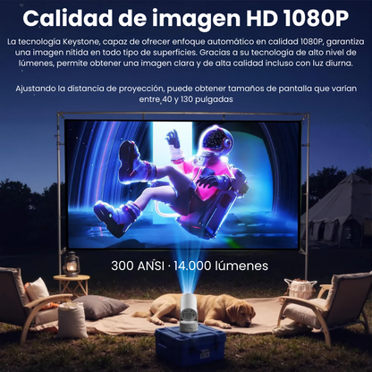 Lúmina Pro™  Proyector de Cine en Casa de Alta Definición